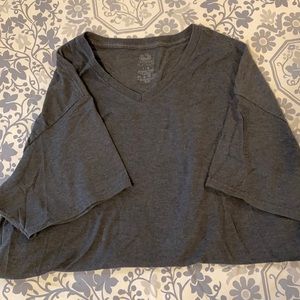 Grey plain men’s t shirt